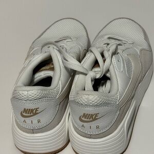 Nike Air White and Gray Sneakers